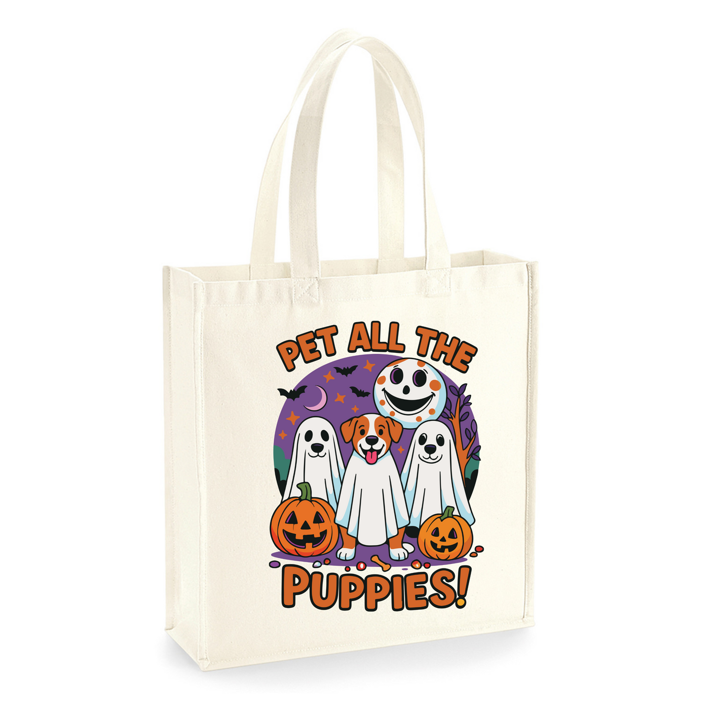 Pet All the Puppies Tote Bag