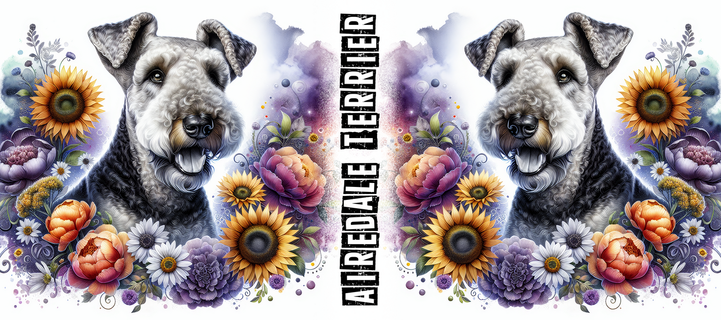 Dog Breed Floral Mug
