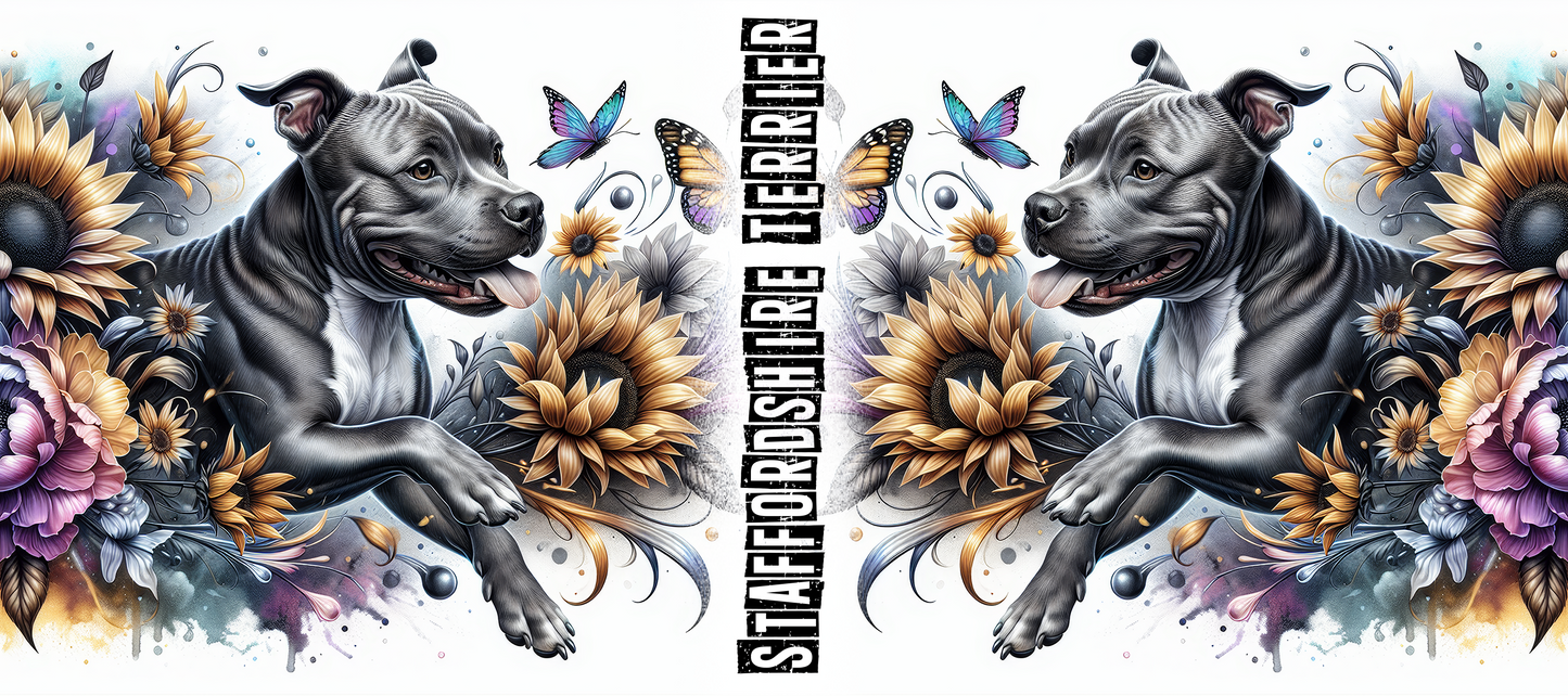 Dog Breed Floral Mug