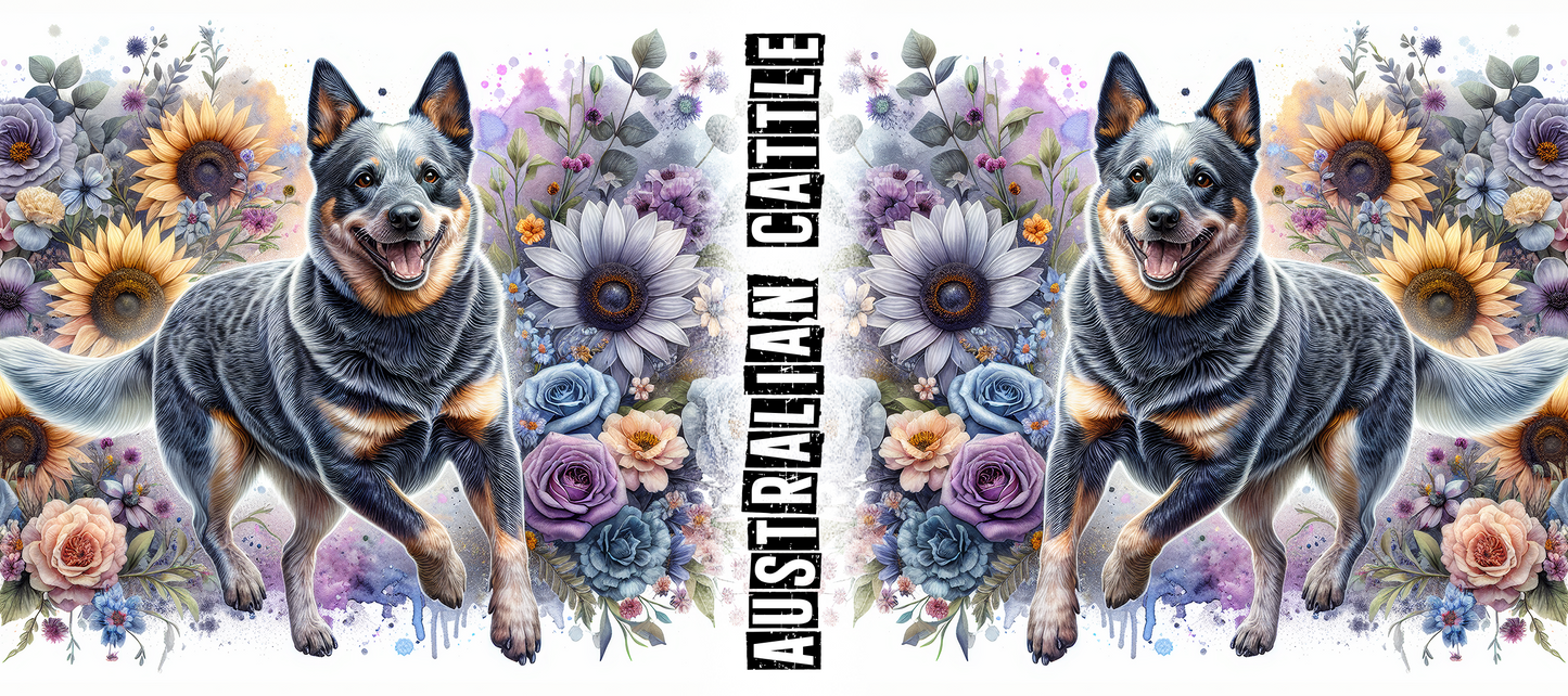 Dog Breed Floral Mug