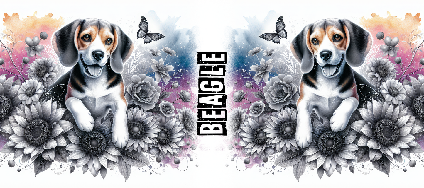 Dog Breed Floral Mug