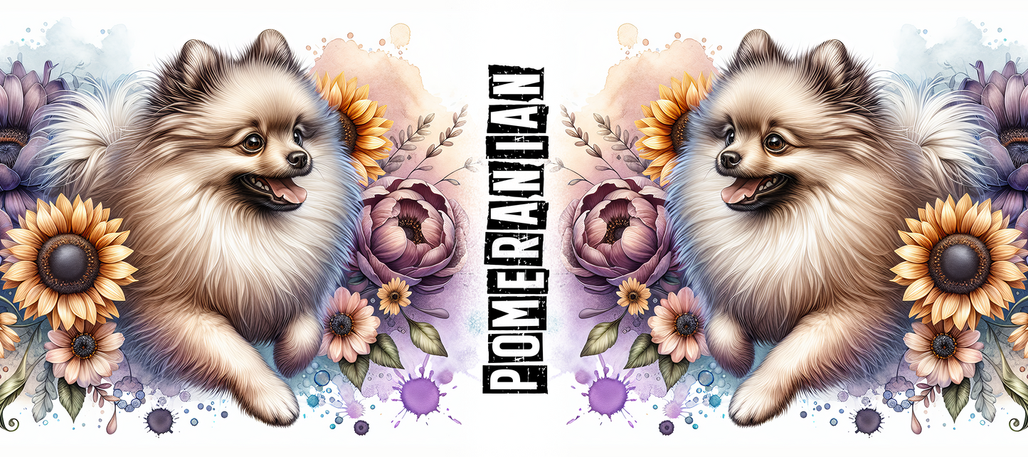 Dog Breed Floral Mug