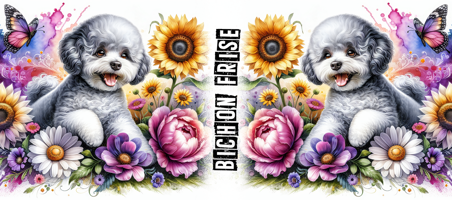 Dog Breed Floral Mug