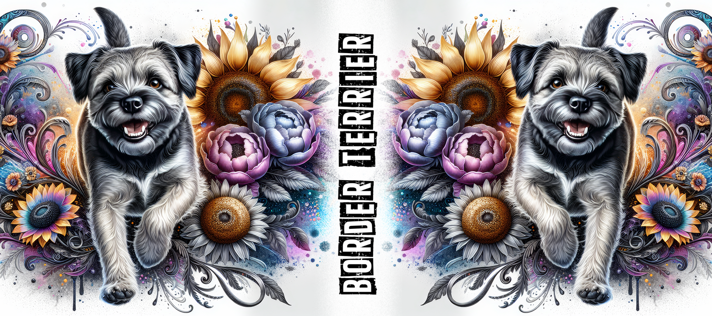 Dog Breed Floral Mug