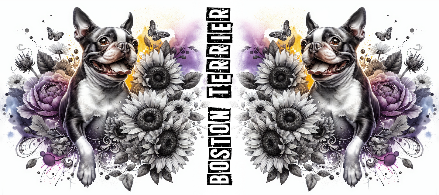 Dog Breed Floral Mug