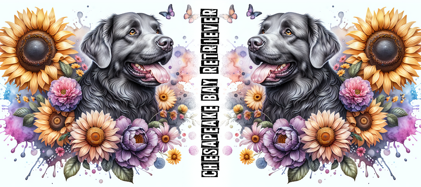 Dog Breed Floral Mug