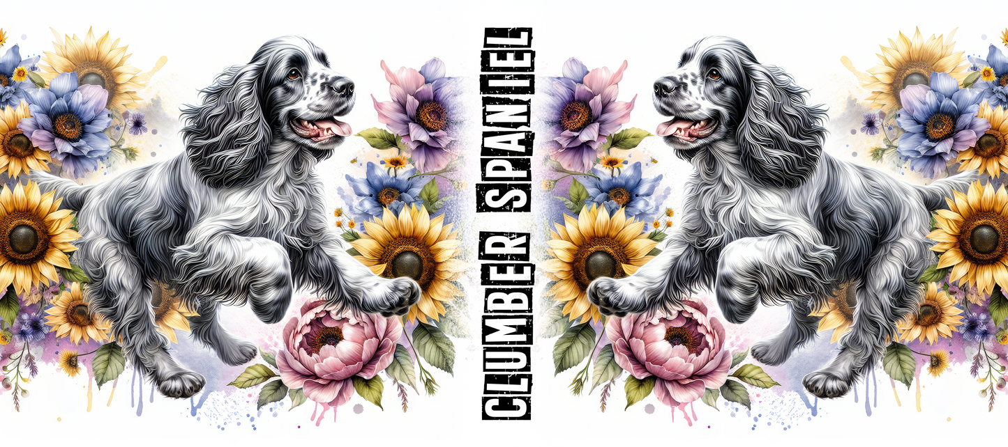 Dog Breed Floral Mug