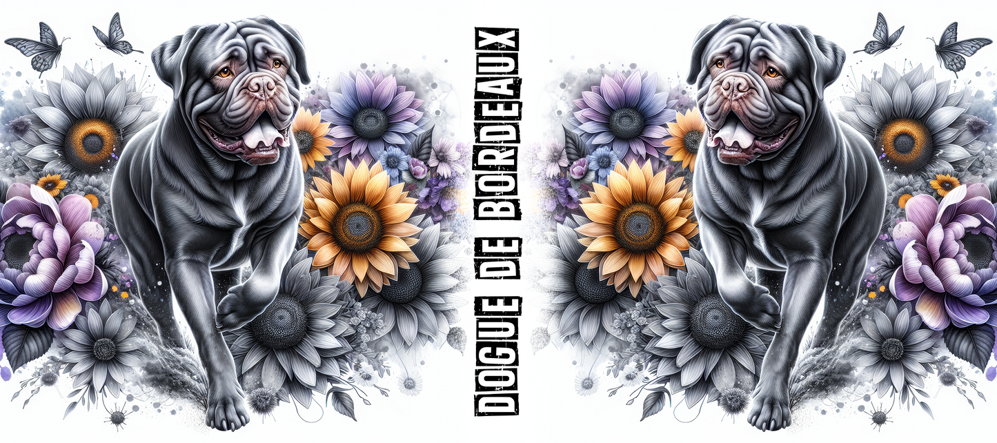Dog Breed Floral Mug