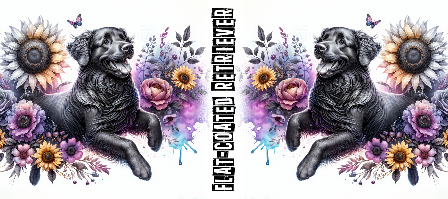 Dog Breed Floral Mug
