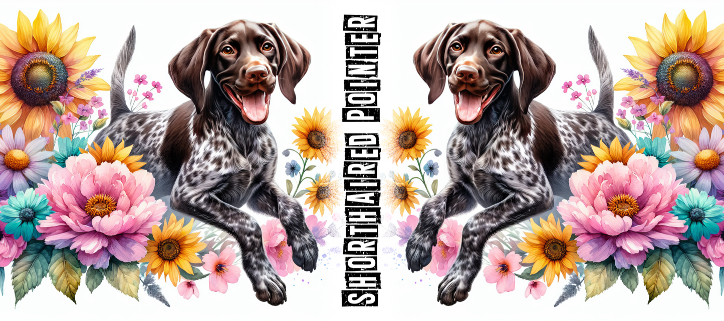 Dog Breed Floral Mug