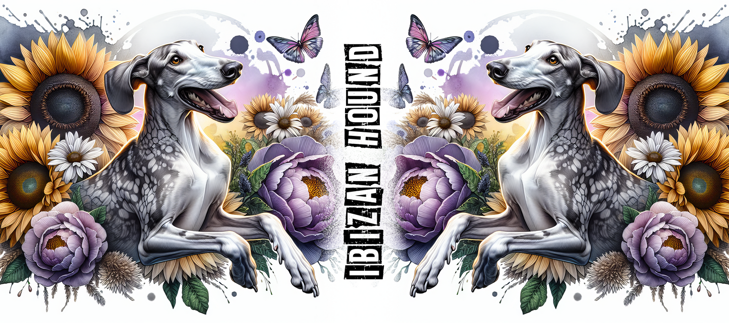 Dog Breed Floral Mug