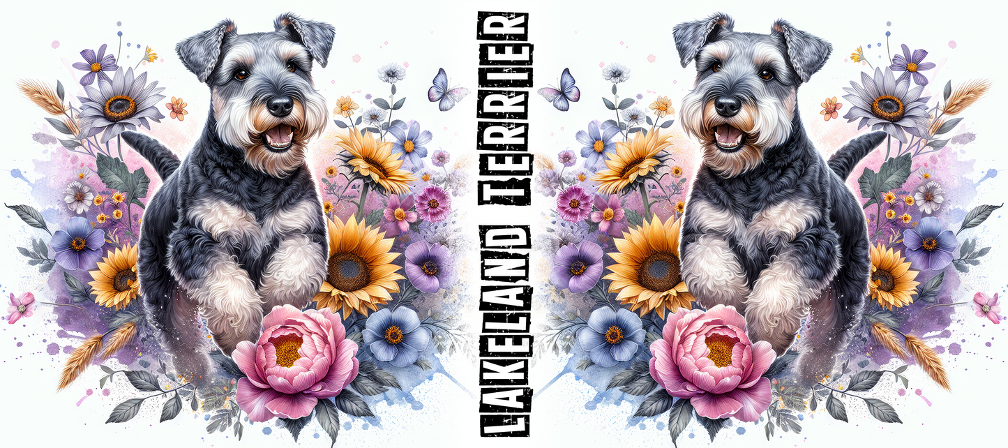 Dog Breed Floral Mug