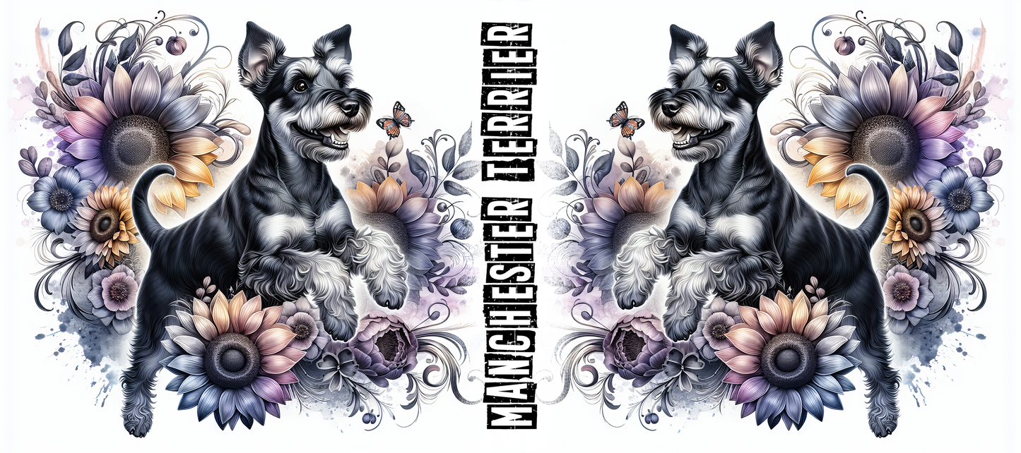 Dog Breed Floral Mug