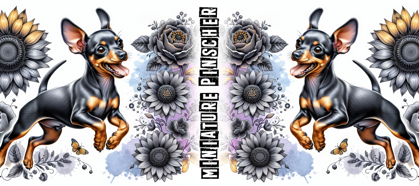 Dog Breed Floral Mug