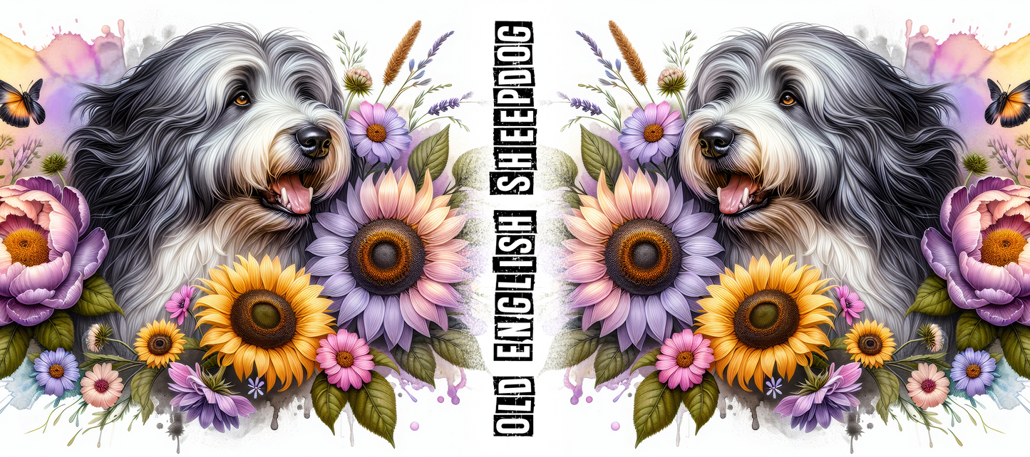 Dog Breed Floral Mug