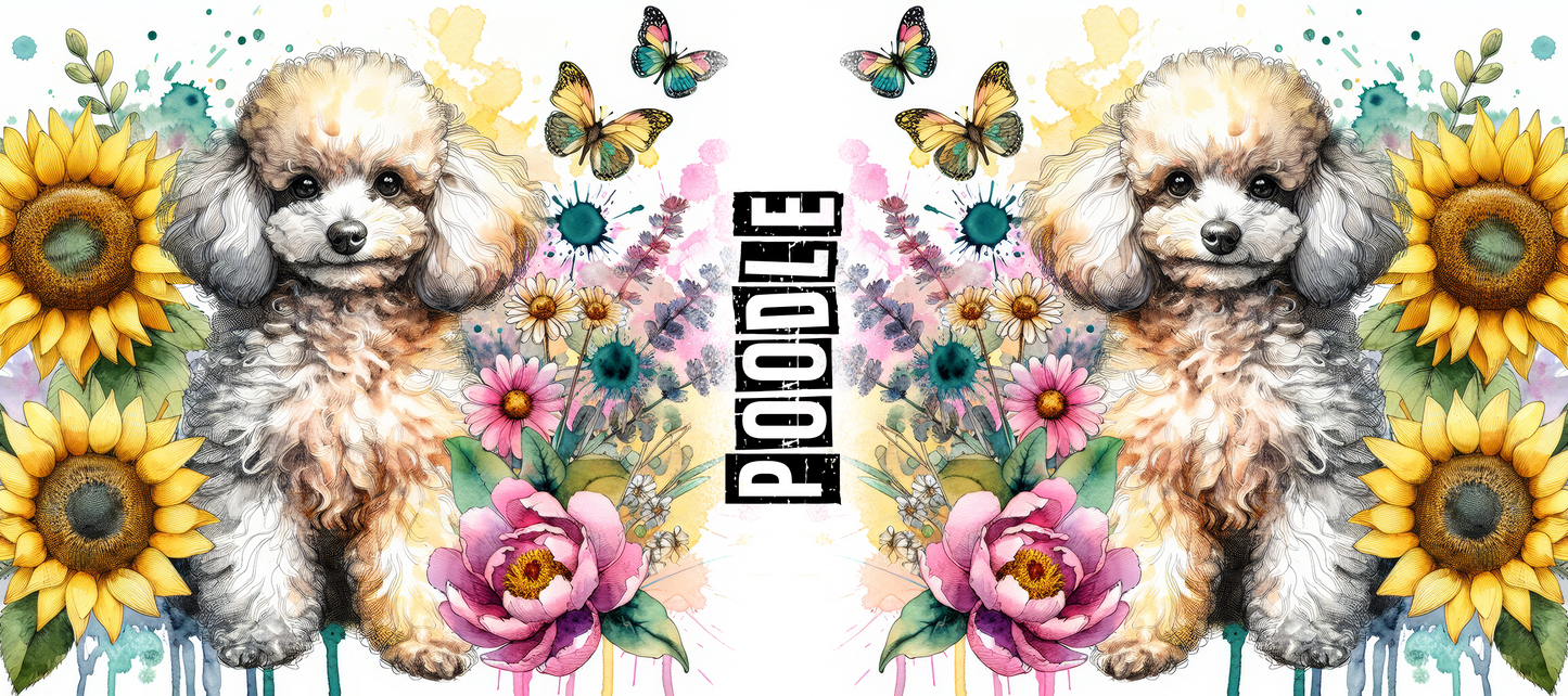 Dog Breed Floral Mug