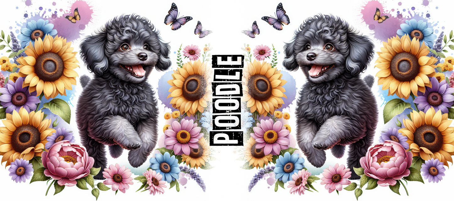 Dog Breed Floral Mug