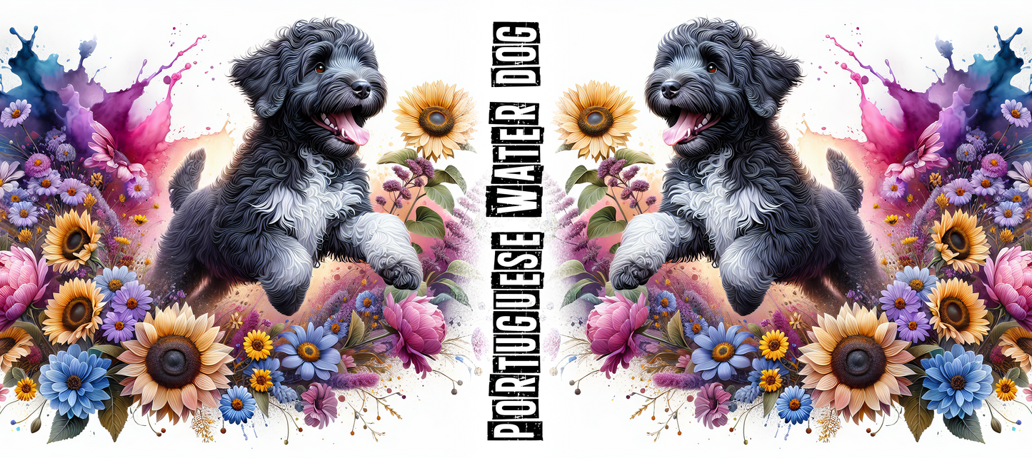 Dog Breed Floral Mug