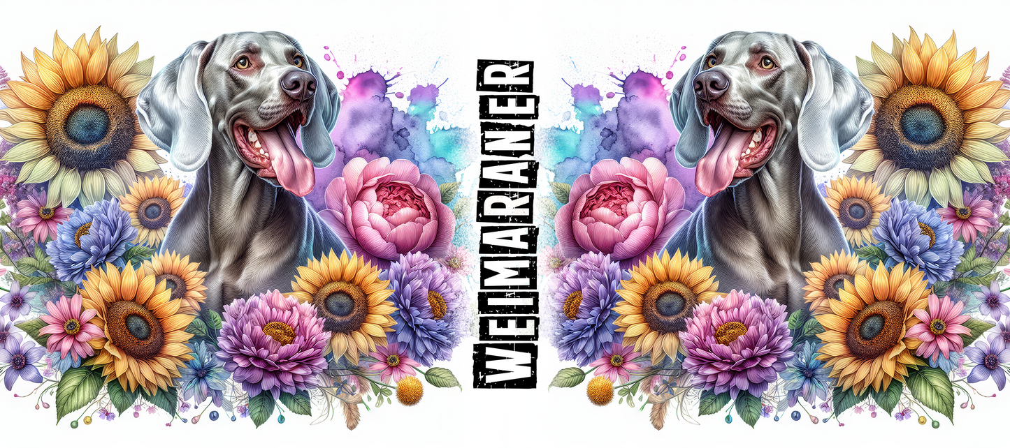 Dog Breed Floral Mug
