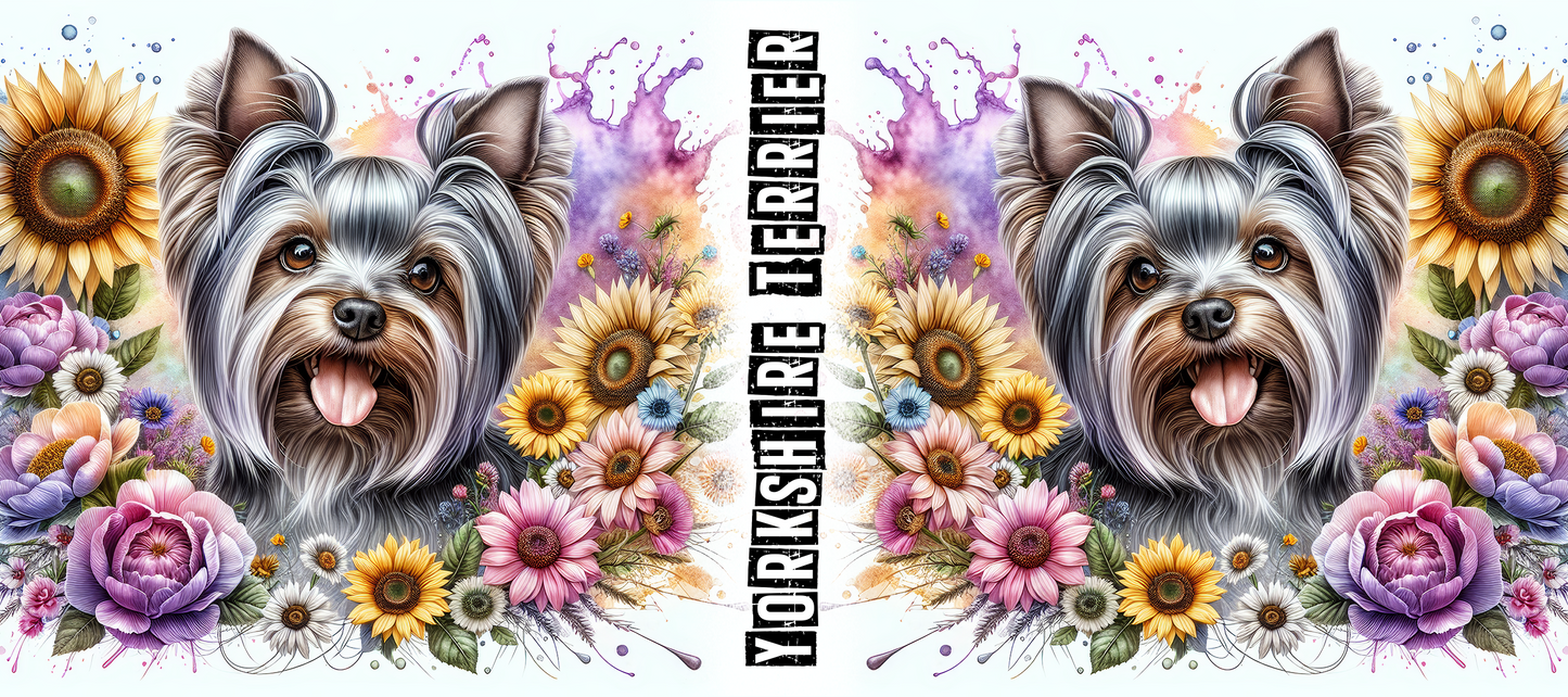 Dog Breed Floral Mug