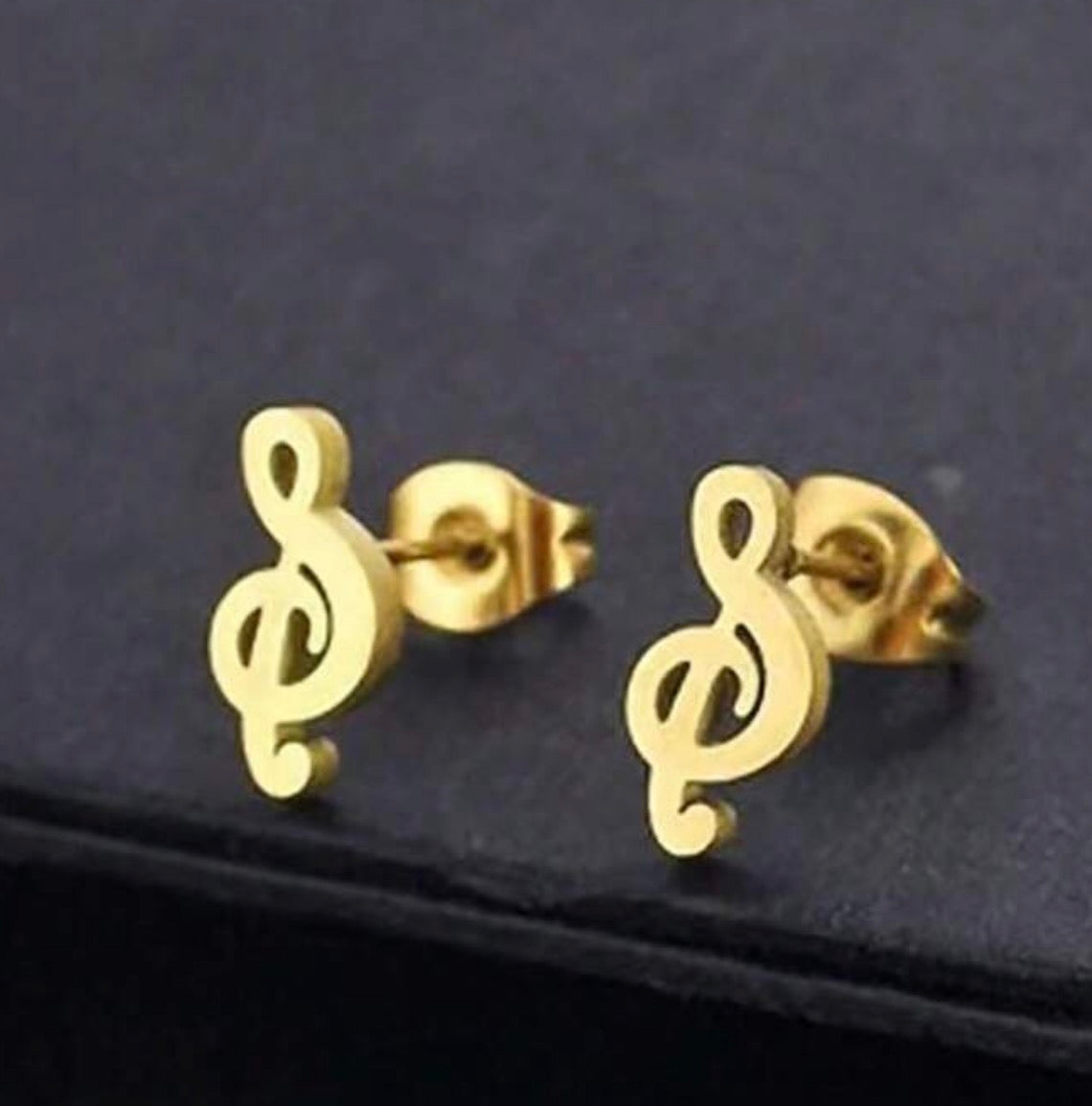 Treble Clef Earrings