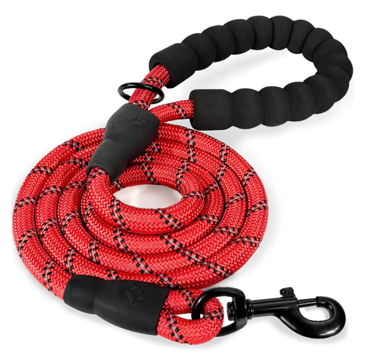 Foam Handle Nylon Dog Lead