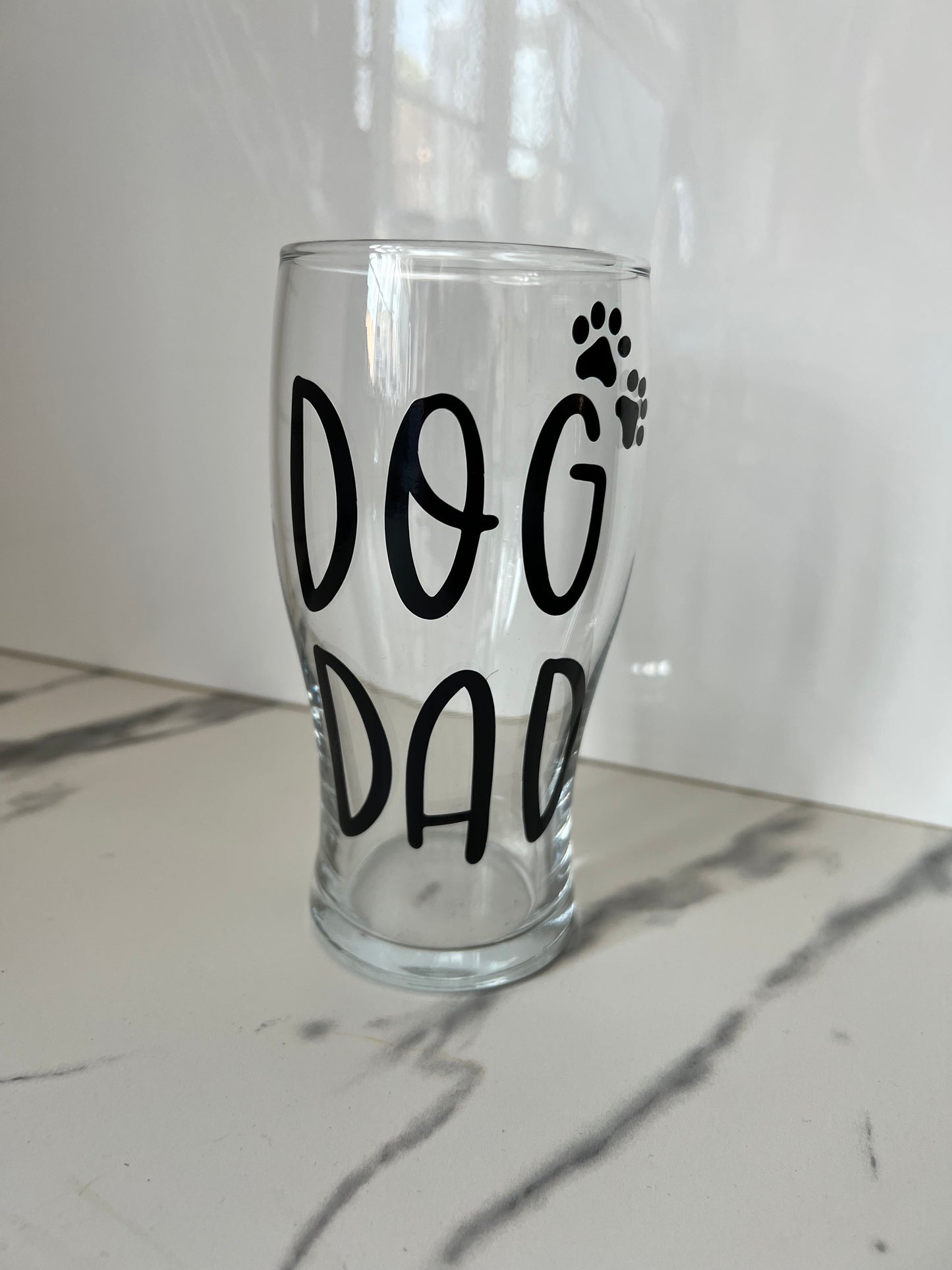 Dog Dad Pint Glass