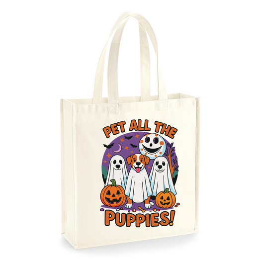 Pet All the Puppies Tote Bag