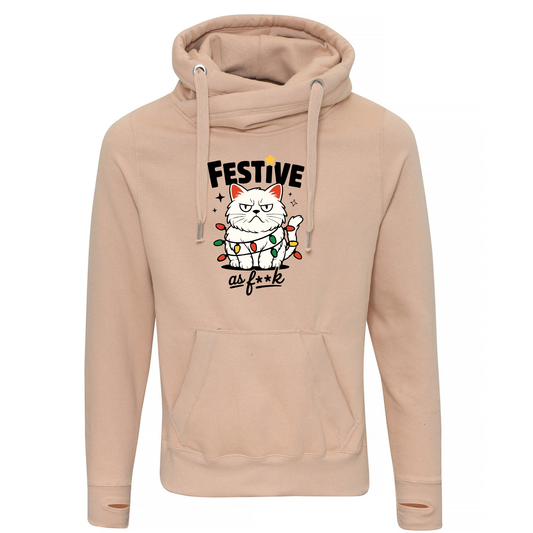 Festive Cat Hoodie