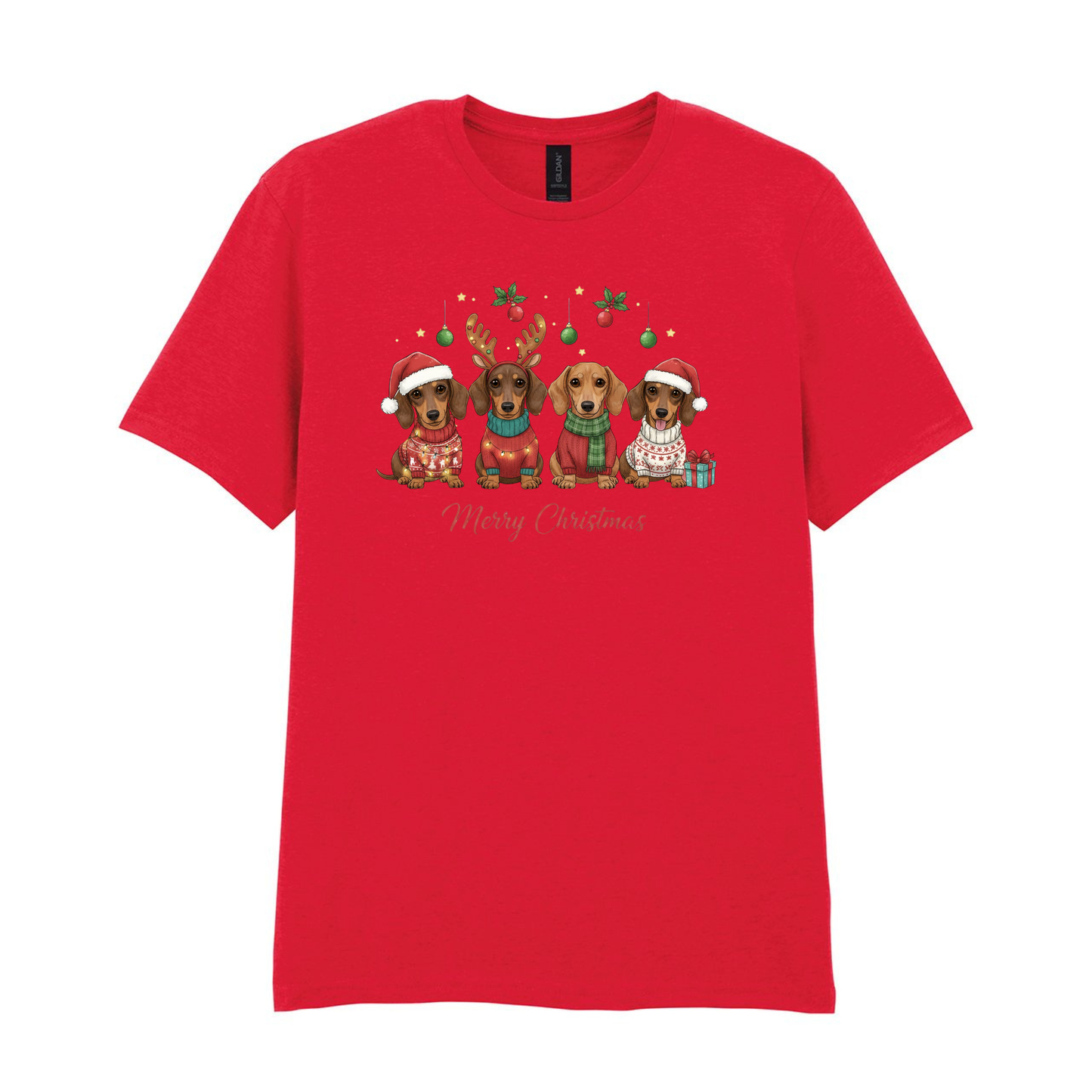 Dachshund Festive T-shirt