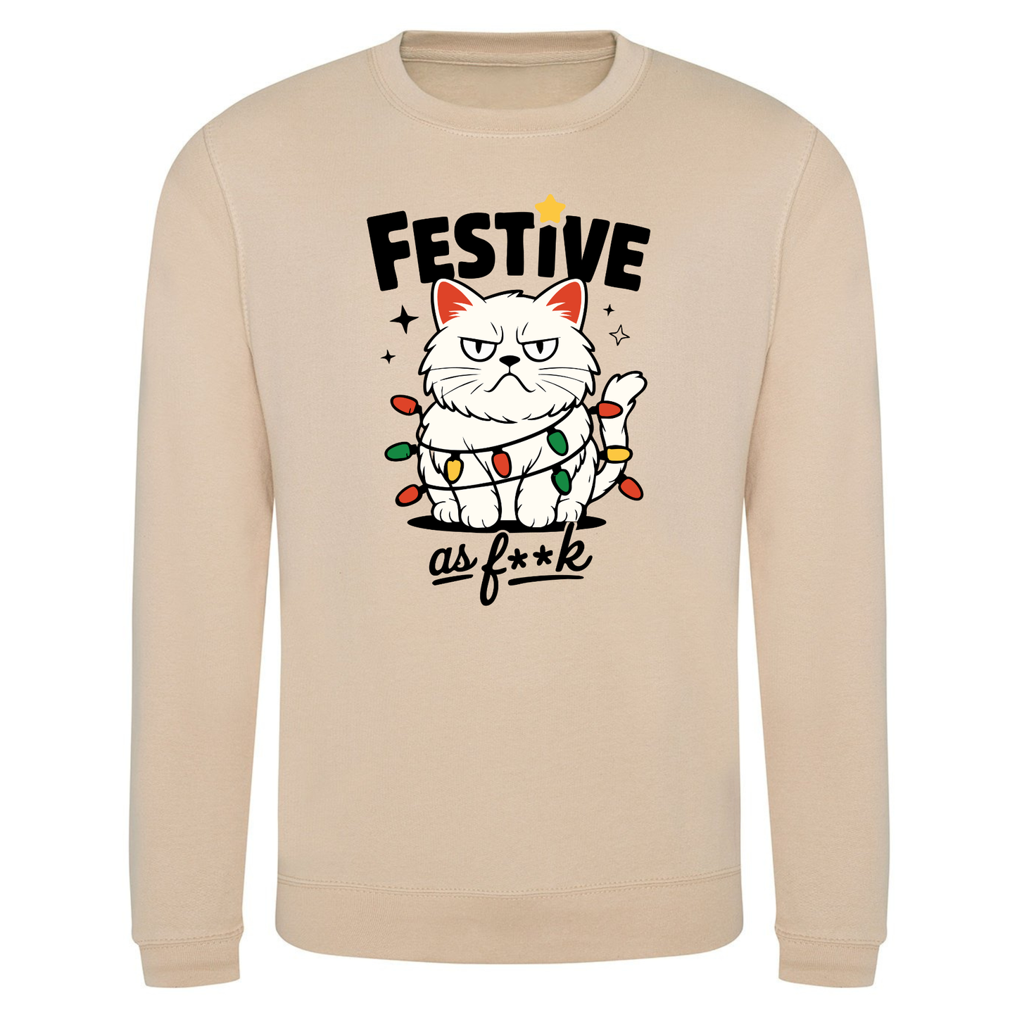 Festive Cat Sweater