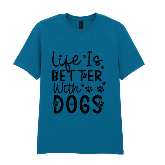 Life is Better with Dogs Tee  - Ready to Ship