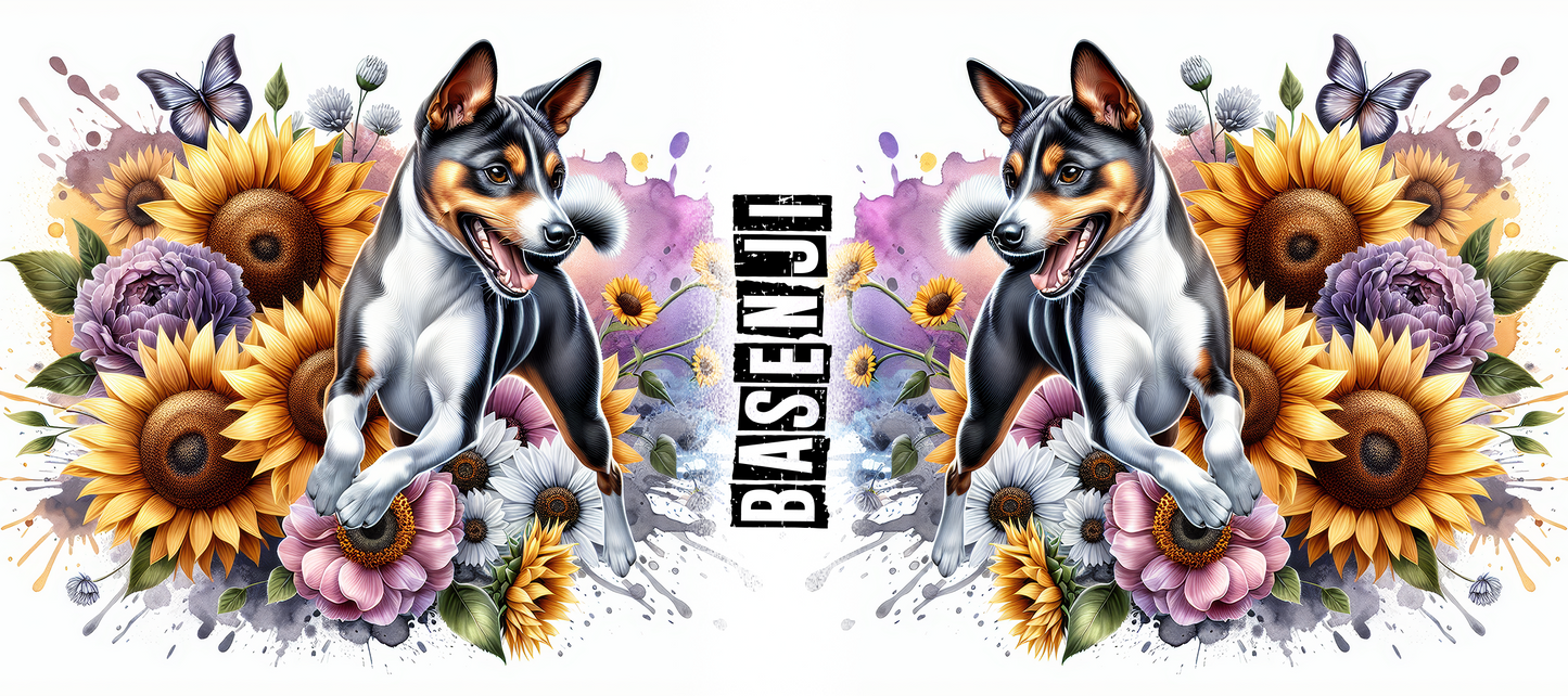 Dog Breed Floral Mug