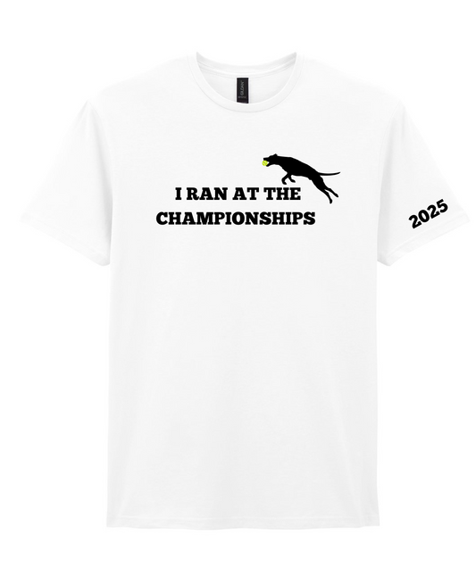 I Ran at the Champs 2025 - Flyball Tee