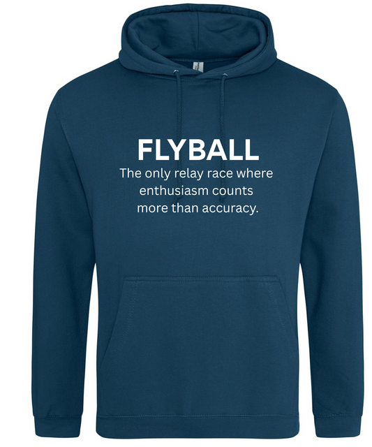 Flyball “Enthusiasm Counts” Hoodie