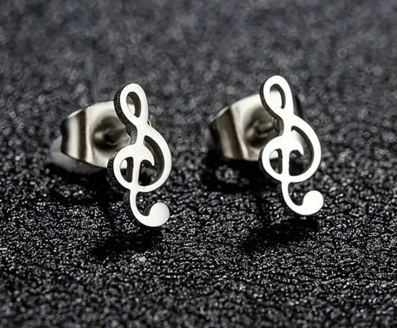 Treble Clef Earrings