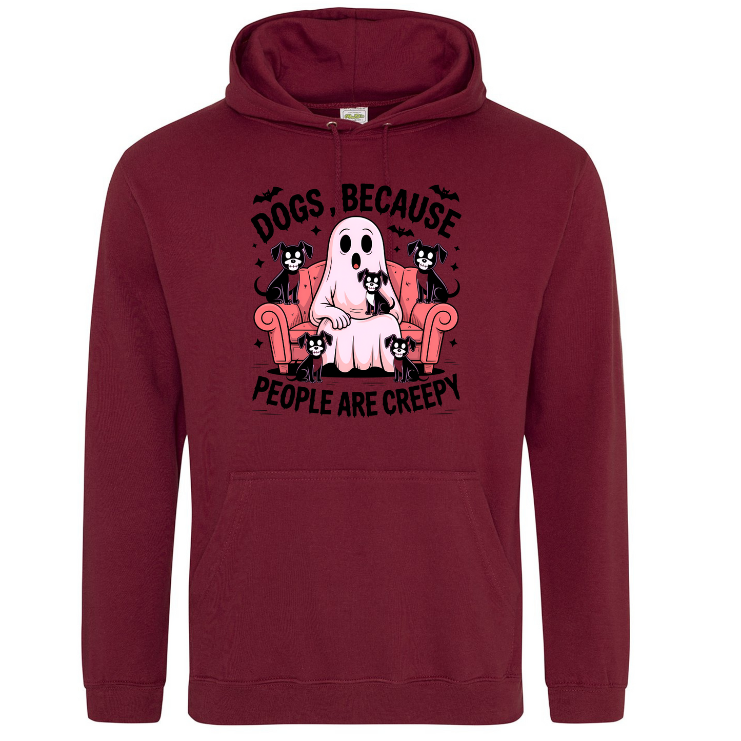 👻 Dogs, Because People Are Creepy Hoodie