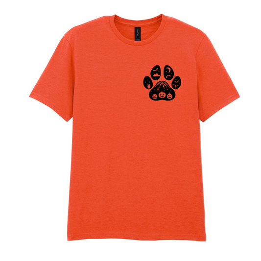 🐾 Halloween Paw Print Tee