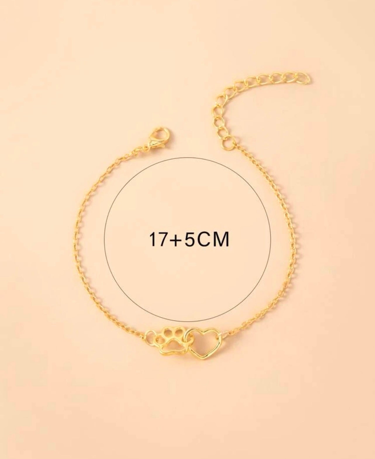 Heart & Paw Bracelet