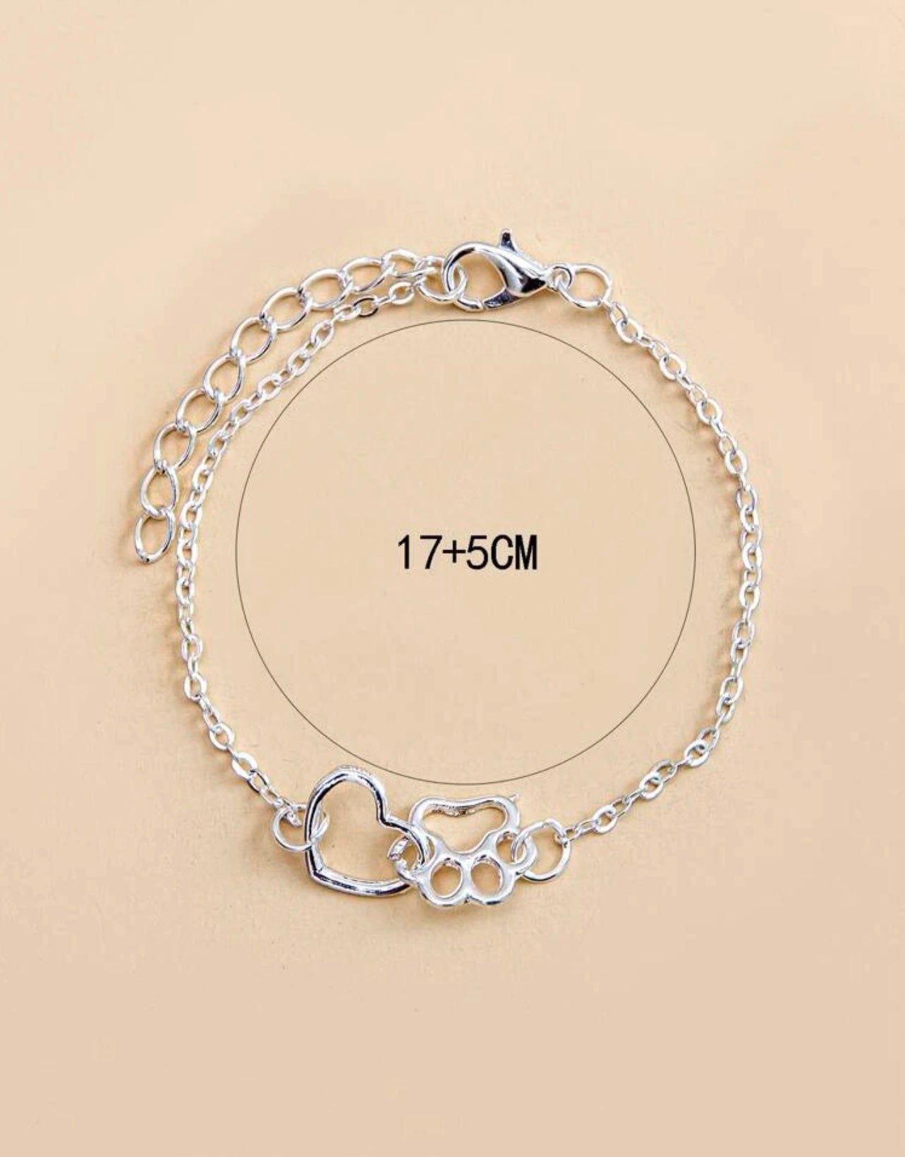 Heart & Paw Bracelet